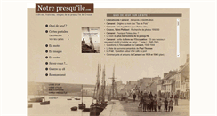 Desktop Screenshot of notrepresquile.com
