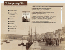 Tablet Screenshot of notrepresquile.com
